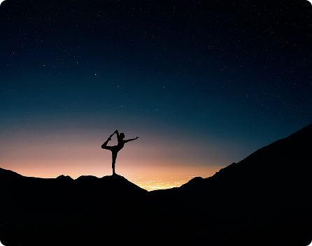 Yoga am Abend